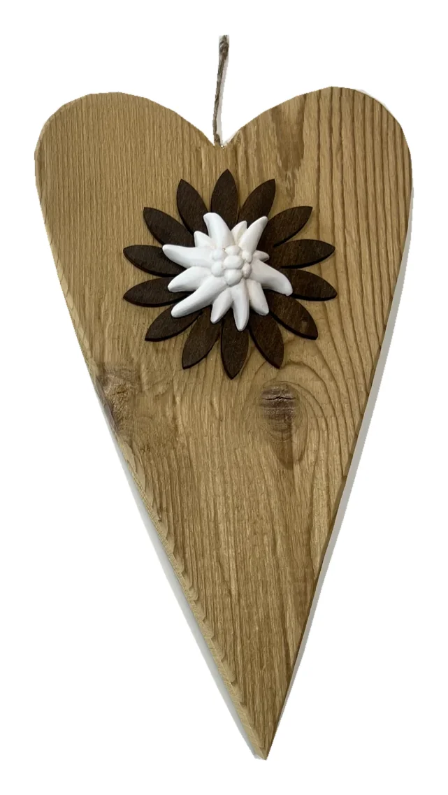 Stella alpina — decorazione artigianale Gusat