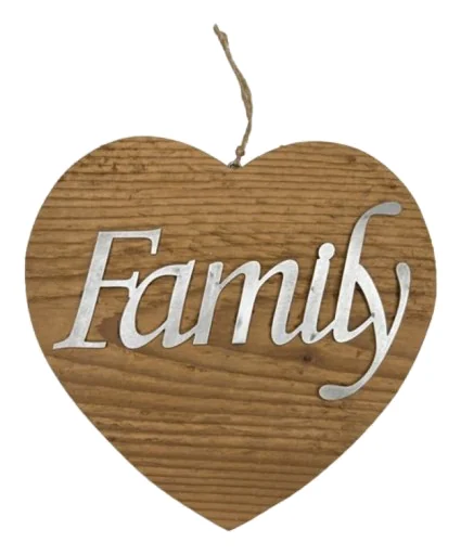 Family — decorazione artigianale Gusat